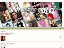 Tablet Screenshot of coverspotlight.blogspot.com