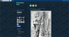 Desktop Screenshot of estudandoarte.blogspot.com