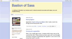 Desktop Screenshot of bastionofsass.blogspot.com