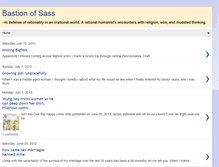 Tablet Screenshot of bastionofsass.blogspot.com