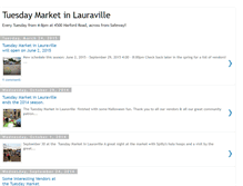 Tablet Screenshot of lauravillefarmersmarket.blogspot.com