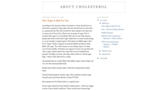 Desktop Screenshot of med-aboutcholesterol.blogspot.com