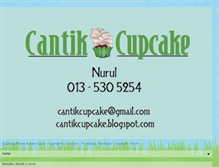 Tablet Screenshot of cantikcupcake.blogspot.com