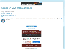 Tablet Screenshot of magallanesenvivo.blogspot.com