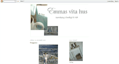Desktop Screenshot of emmasvitahus.blogspot.com