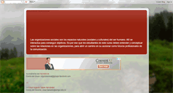 Desktop Screenshot of organizacional-comunicacion.blogspot.com