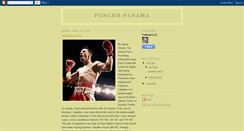 Desktop Screenshot of poncho-panama.blogspot.com