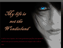 Tablet Screenshot of mylifeisnotthewonderland.blogspot.com