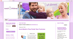 Desktop Screenshot of marchofdimesfamilyteams.blogspot.com