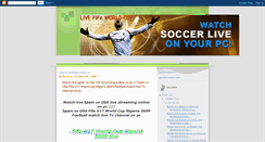 Desktop Screenshot of lifefifaworldcup.blogspot.com