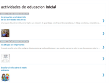 Tablet Screenshot of alejandra-actividadesdepreescolar.blogspot.com