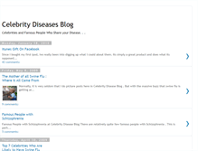 Tablet Screenshot of celebritydisease.blogspot.com