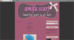 Desktop Screenshot of amifascarf.blogspot.com