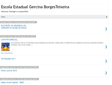 Tablet Screenshot of escolaestadualgercinaborges.blogspot.com