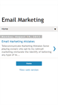 Mobile Screenshot of e-marketing777.blogspot.com
