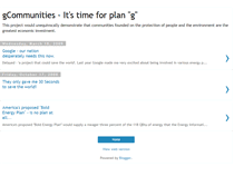 Tablet Screenshot of gcommunities.blogspot.com