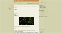 Desktop Screenshot of blog-da-maritania.blogspot.com