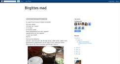 Desktop Screenshot of birgittes-mad.blogspot.com