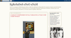 Desktop Screenshot of egresadoseneo.blogspot.com