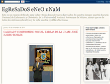 Tablet Screenshot of egresadoseneo.blogspot.com