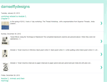 Tablet Screenshot of mydamselfly.blogspot.com