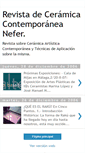 Mobile Screenshot of neferceramistascontemporanea.blogspot.com