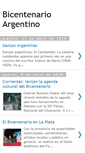 Mobile Screenshot of bicentenarioargentino2010.blogspot.com