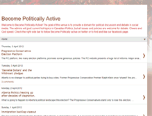 Tablet Screenshot of becomepoliticallyactive.blogspot.com