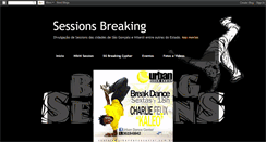 Desktop Screenshot of bboysession.blogspot.com