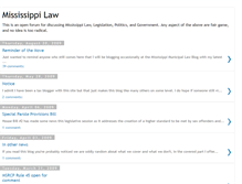 Tablet Screenshot of mississippi-law.blogspot.com