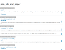 Tablet Screenshot of peninkandpaper.blogspot.com