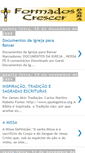 Mobile Screenshot of formadosparacrescer.blogspot.com