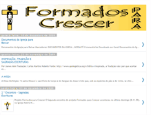 Tablet Screenshot of formadosparacrescer.blogspot.com