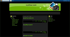 Desktop Screenshot of modif-mobil.blogspot.com