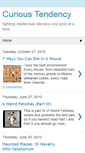 Mobile Screenshot of curioustendency.blogspot.com