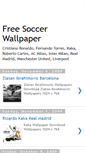 Mobile Screenshot of freesoccerwallpaper.blogspot.com