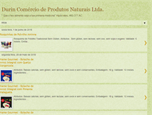 Tablet Screenshot of durin-naturais.blogspot.com