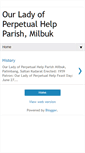 Mobile Screenshot of milbukparish.blogspot.com