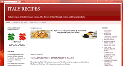 Desktop Screenshot of italy-recipes.blogspot.com