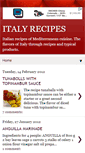 Mobile Screenshot of italy-recipes.blogspot.com