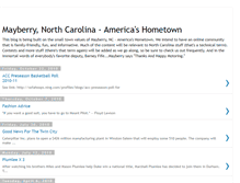 Tablet Screenshot of mayberrync.blogspot.com