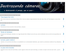 Tablet Screenshot of destrozandocamaras.blogspot.com