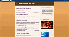 Desktop Screenshot of golfreservationshawaii.blogspot.com