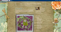 Desktop Screenshot of emilyscraftydelights.blogspot.com