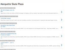 Tablet Screenshot of marquetteskateplaza.blogspot.com