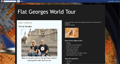 Desktop Screenshot of flatgeorges2011worldtour.blogspot.com