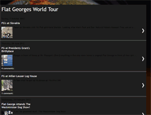 Tablet Screenshot of flatgeorges2011worldtour.blogspot.com