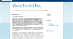 Desktop Screenshot of ohorak.blogspot.com