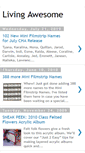 Mobile Screenshot of livingawesome.blogspot.com