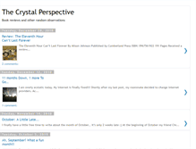 Tablet Screenshot of crystalperspective.blogspot.com